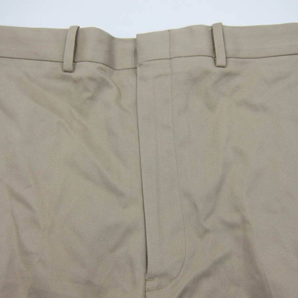 NWT $149 Tom James Khaki Tan Chino Cotton Shorts Made in USA Size 36W